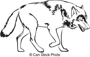 Wolf Illustrations and Clipart