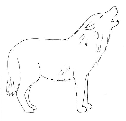 Free Easy Wolf Drawings, Download Free Clip Art, Free Clip