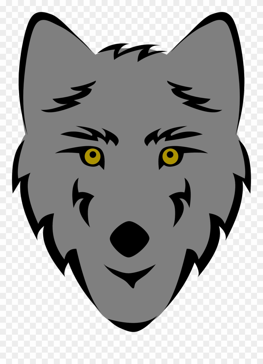 Wolf clip art.