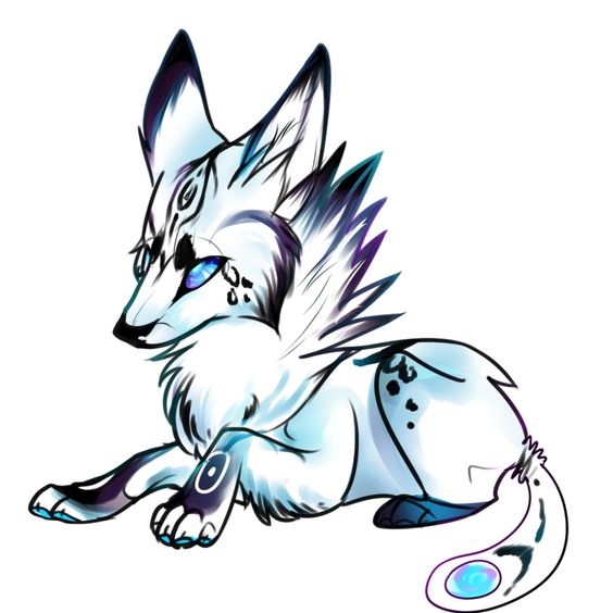 Baby Galaxy Wolf Auction