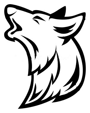 Wolf howling howling wolf head clipart clipartfest
