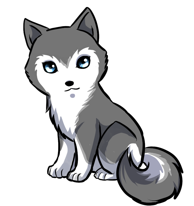 Wolf clipart wolf pup, Wolf wolf pup Transparent FREE for