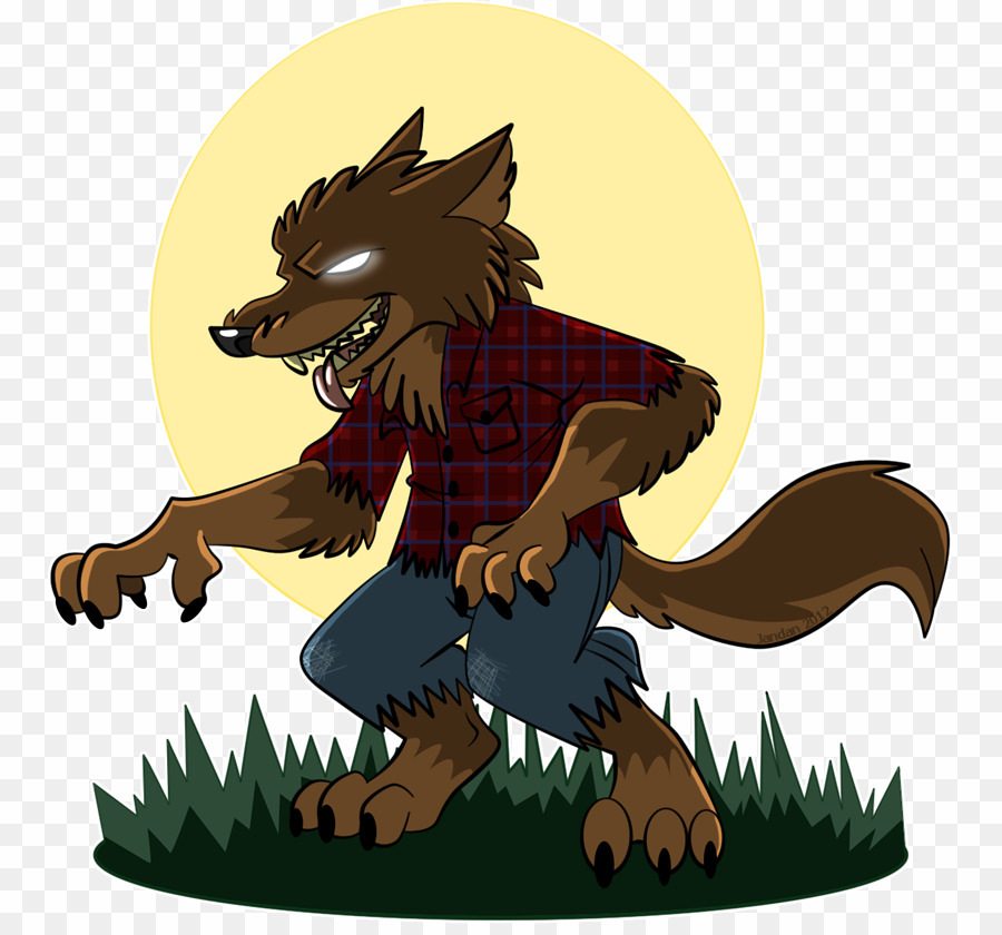Cartoon Werewolf PNG Werewolf Clipart download