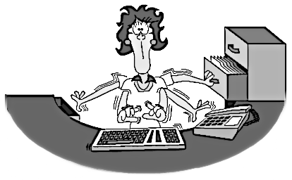 Busy At Work Clipart