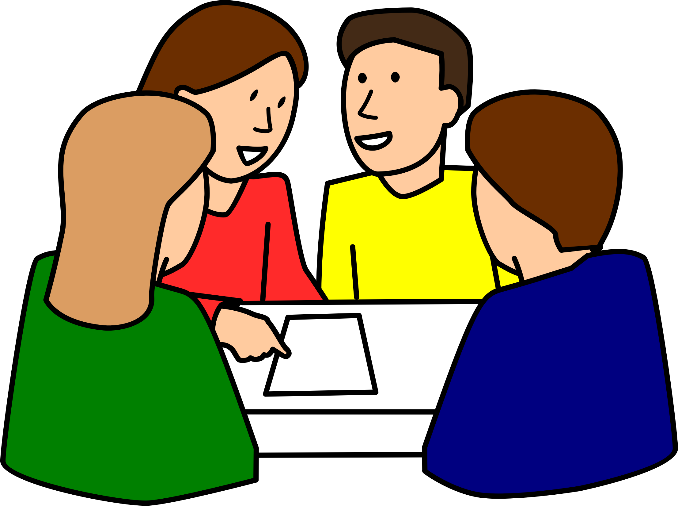 work clipart group