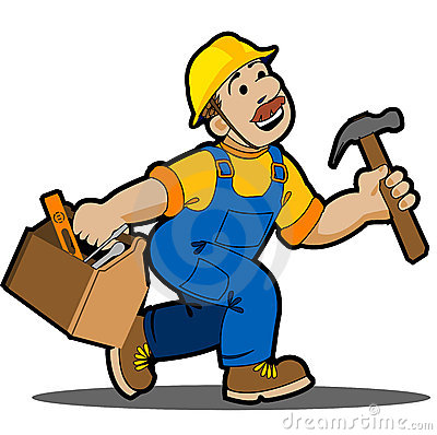Carpenter clipart worker.