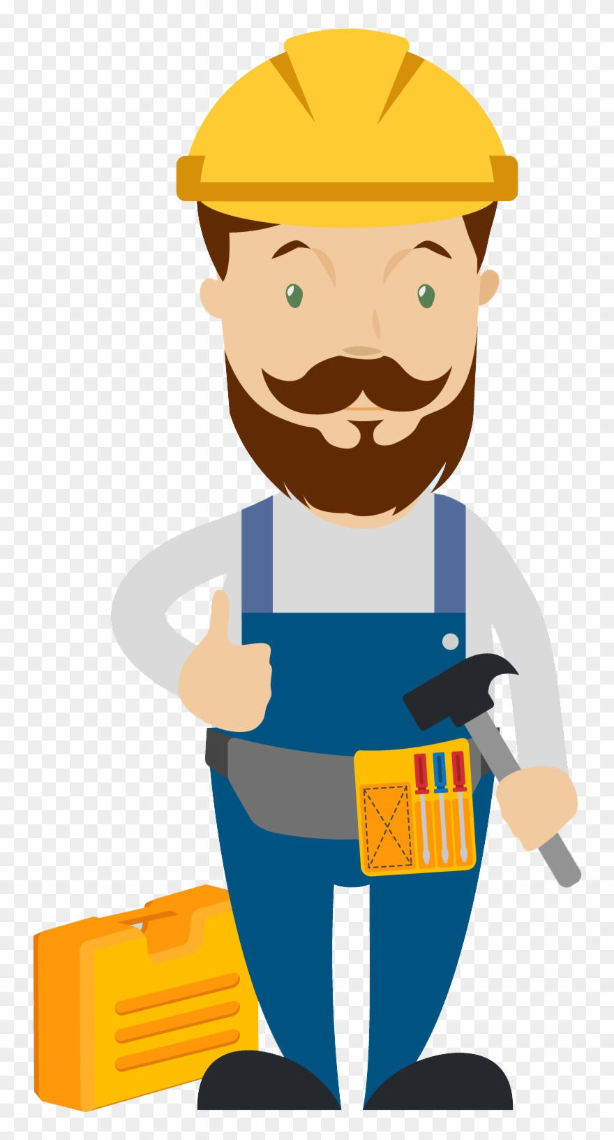 Graphic Free Stock Carpenter Clipart Skilled Worker