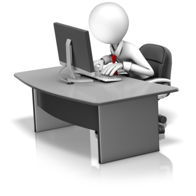 Pc Clipart computer worker