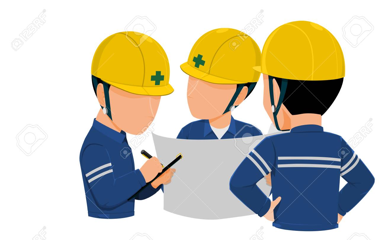 Industrial Worker Clipart blue collar job
