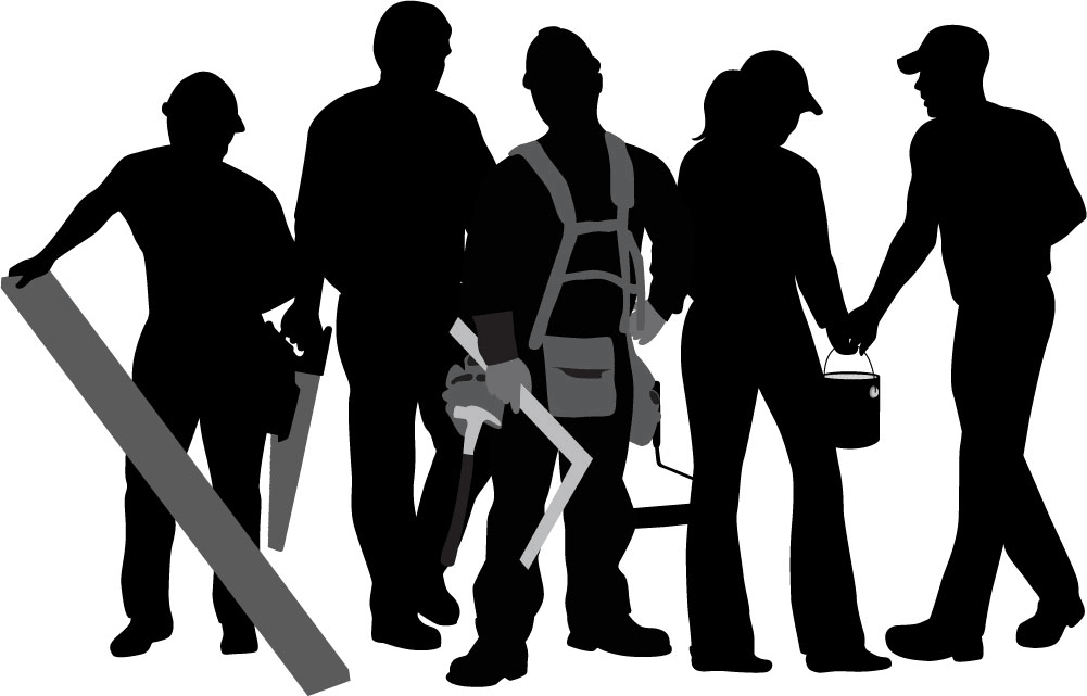 Free Construction Worker Clipart Image