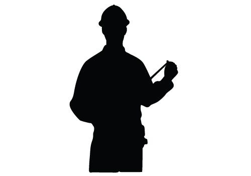 Construction Workers Silhouette Vector Download Silhouette