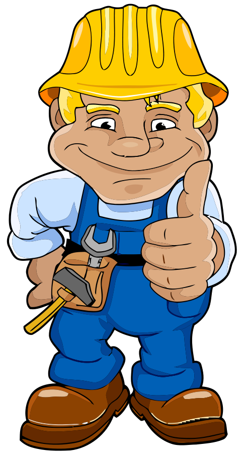 Skilled worker clipart.