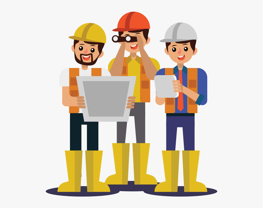 Contractor Clipart Construction Team