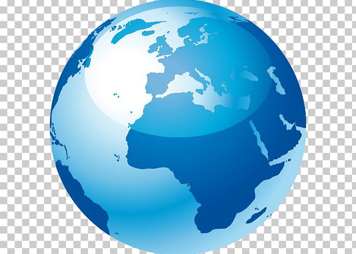 Globe world map.