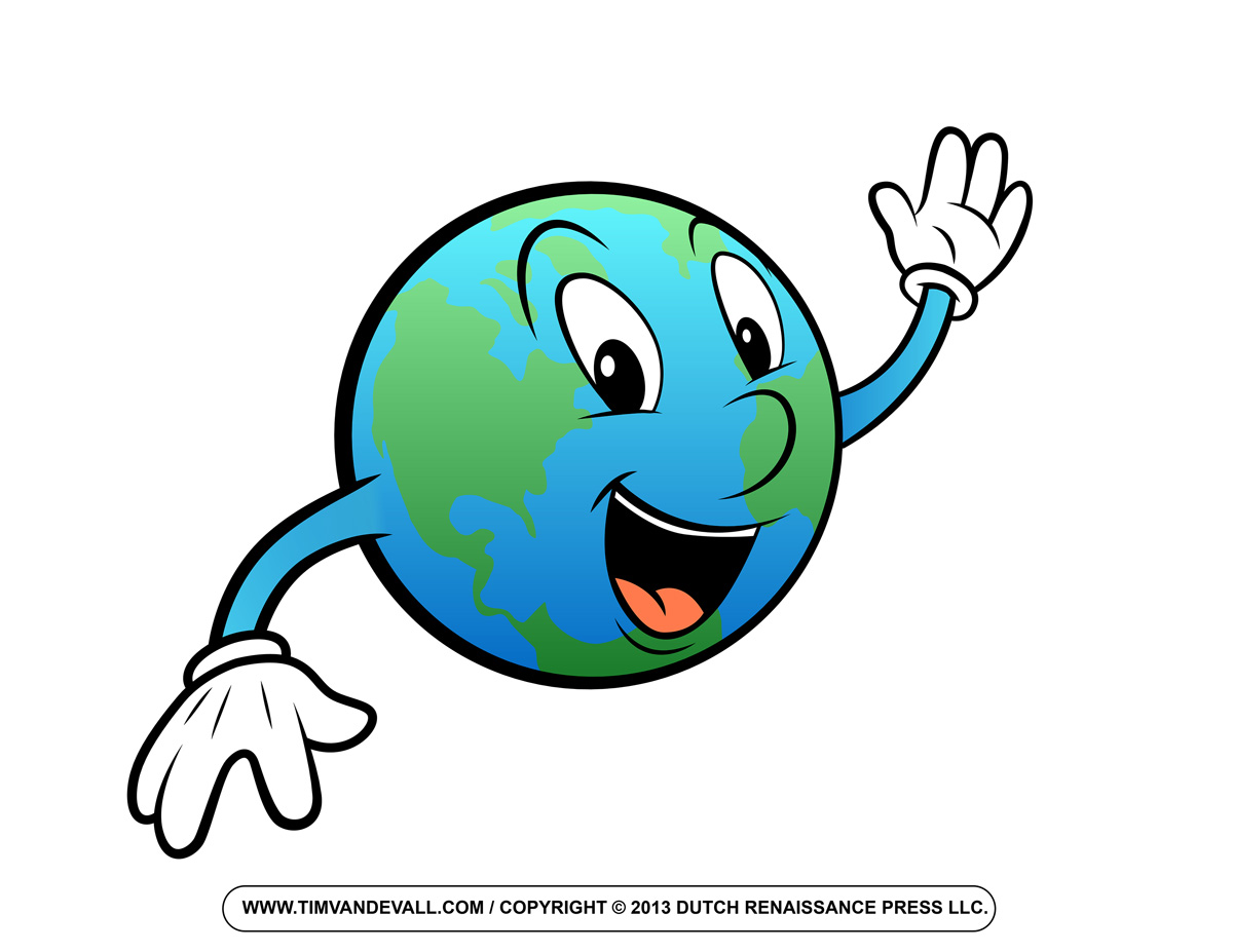 Happy earth clipart free images
