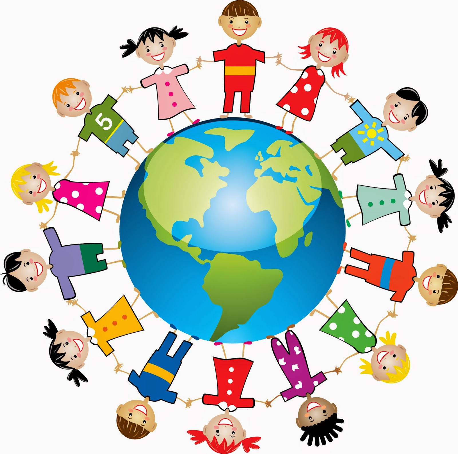 World earth day black and white clipart kid