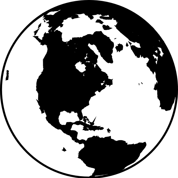 Clipart earth logo.