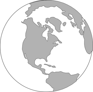 World Grey Logo Clip Art at Clker