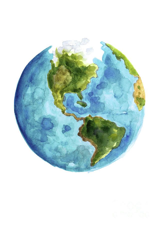 Free World Map Clipart watercolor, Download Free Clip Art on