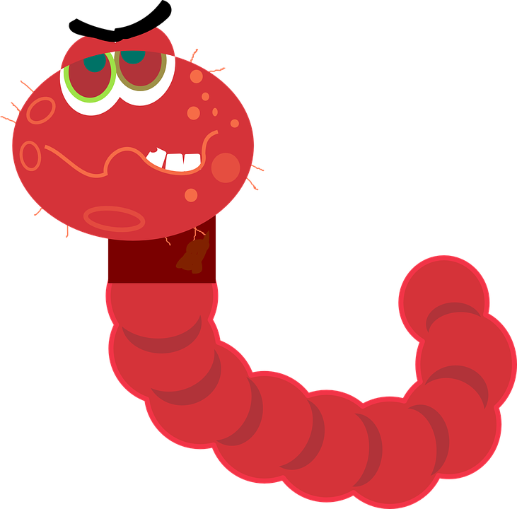 Worm clipart free.