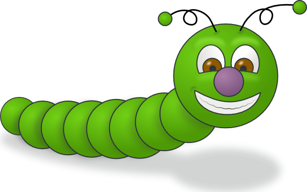 Green Worm Clip Art at Clker