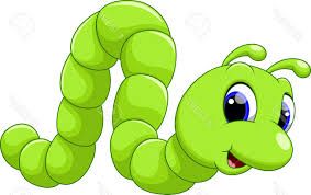 Image result for cute worm drawing