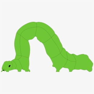 Inch worm clipart.