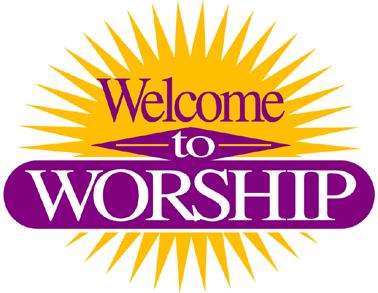 worship clipart welcome
