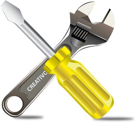 Free Free Vector Wrench And Screwdrivers Clipart and Vector