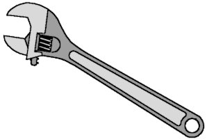 Free wrenches clipart.