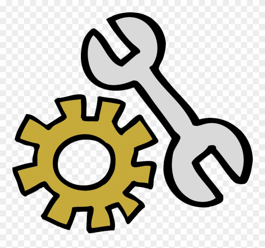 Gear And Wrench Clipart