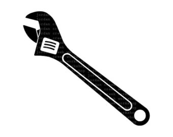 Free wrench cliparts.