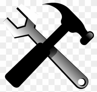 Free PNG Hammer And Wrench Clip Art Download