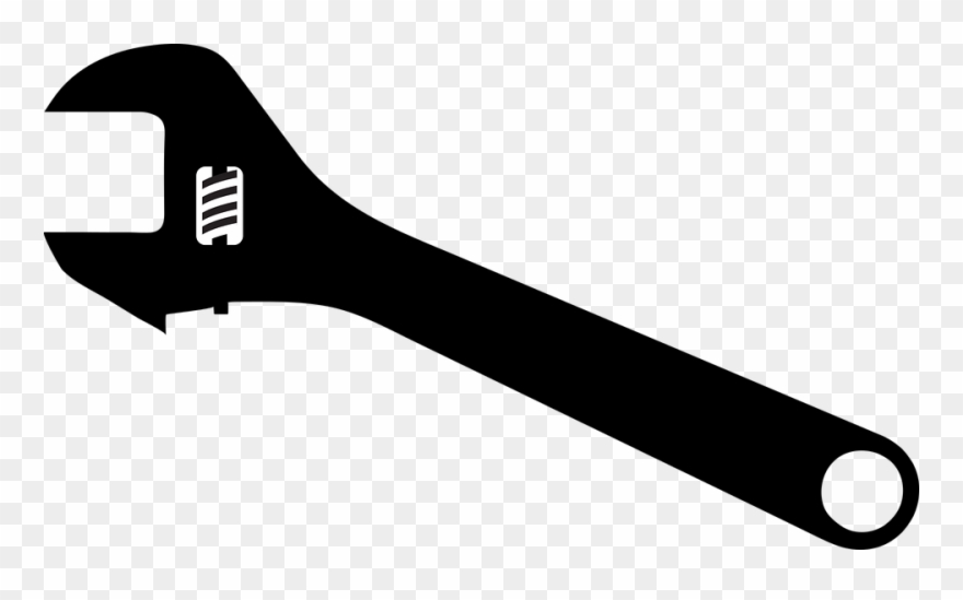 Wrench clipart transparent.