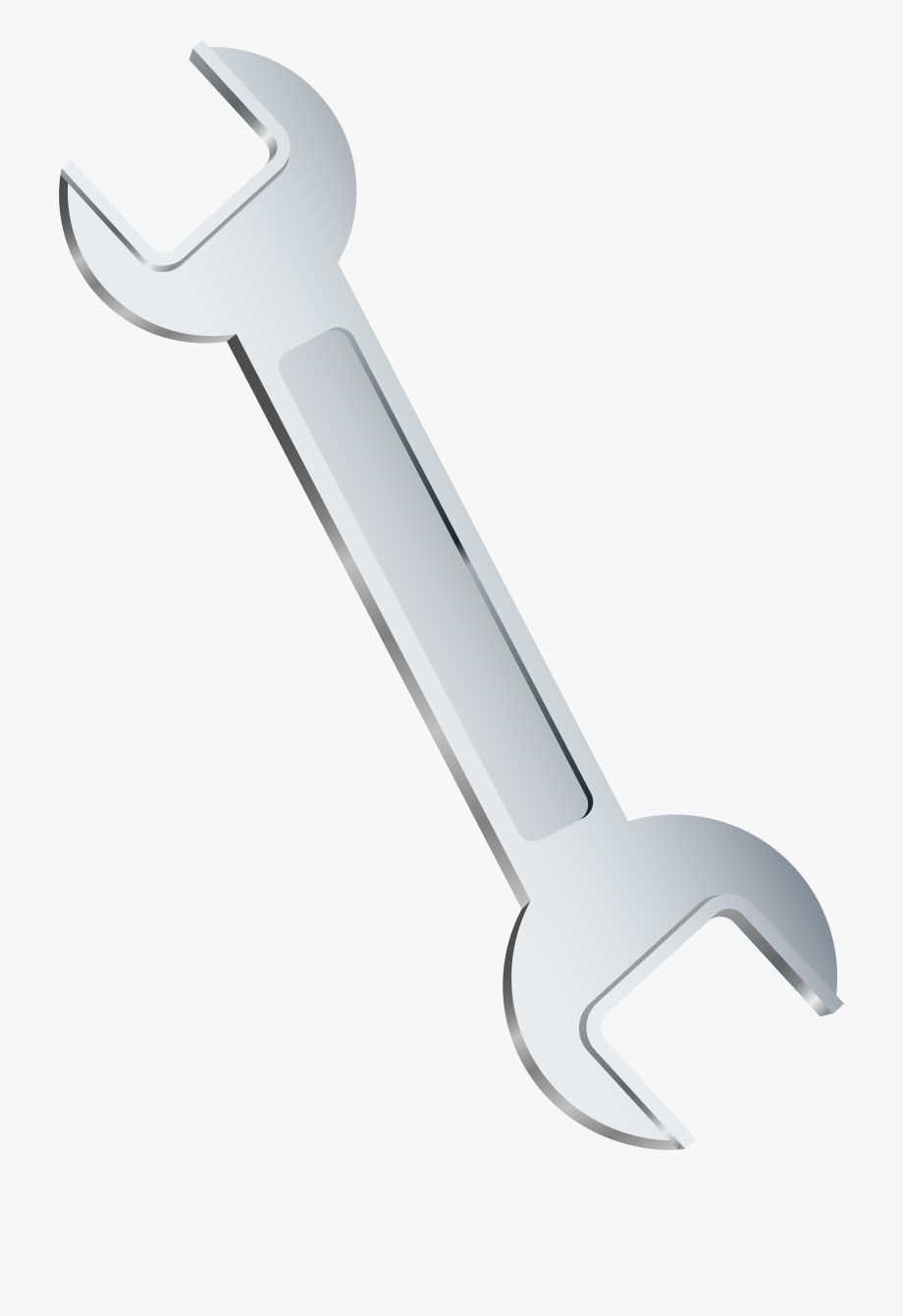 Wrench clipart metal.