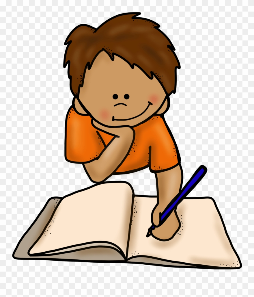 Png Library Download Boy Writing Clipart