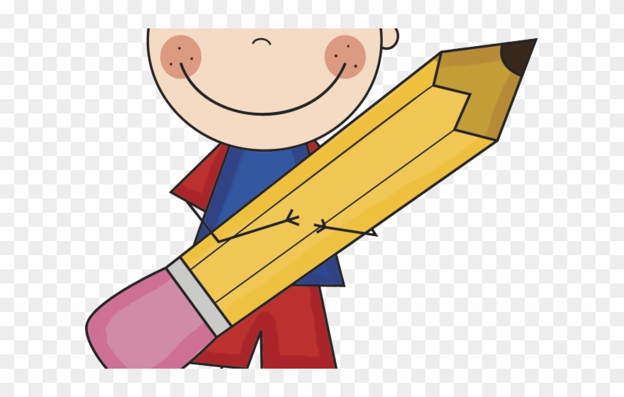 Pencil Clipart Boy