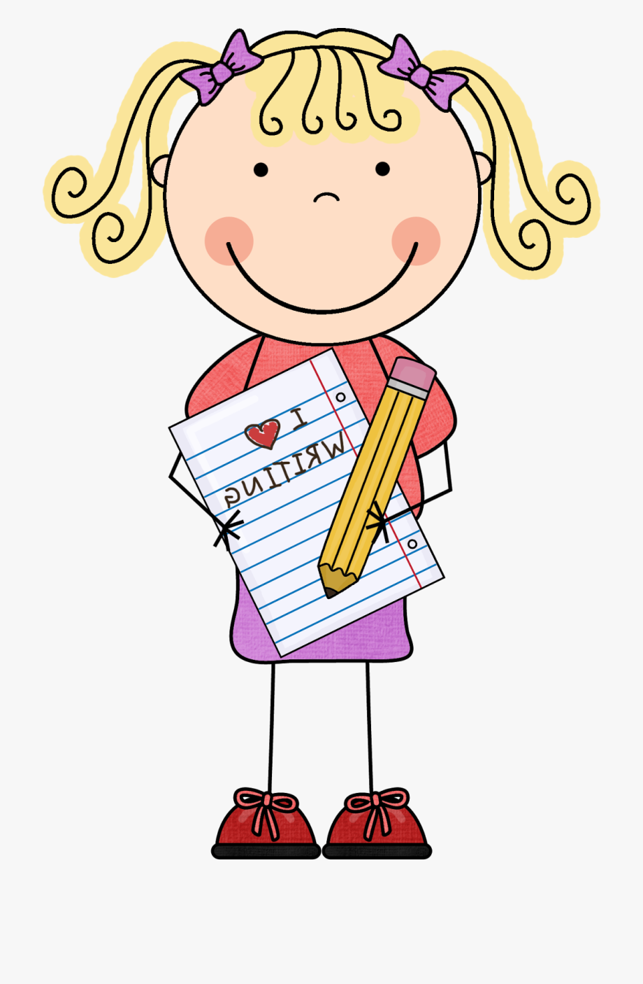 Clipart Of Writing, Language And Favorite