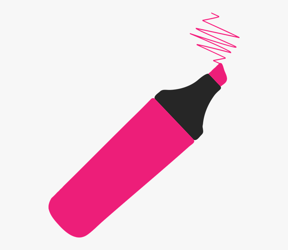 writing clipart marker