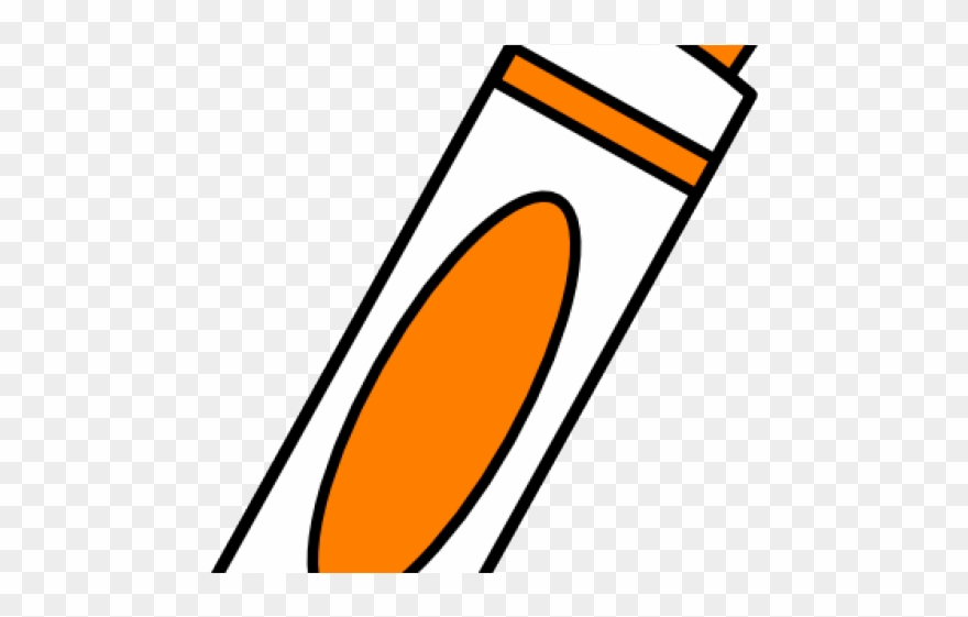 Marker Clipart Orange