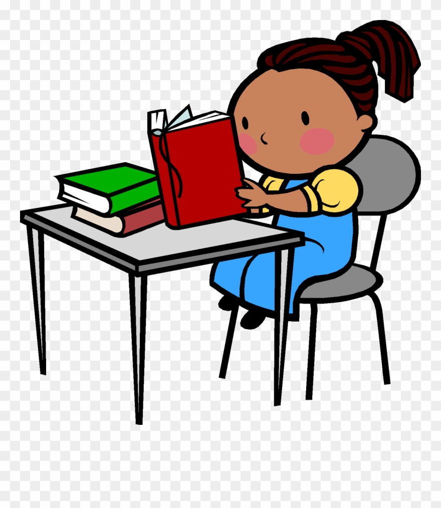 Desk Clipart Reading And Writing