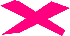 Pink symbol clip.