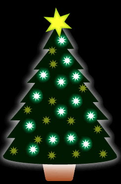 Free animated christmas tree lights
