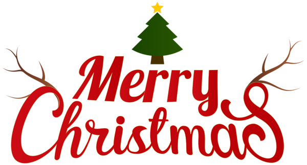 Merry Christmas Clipart No Background