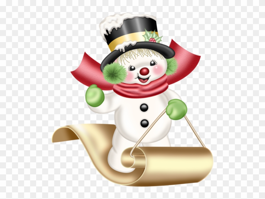 Snowman clipart christmas.
