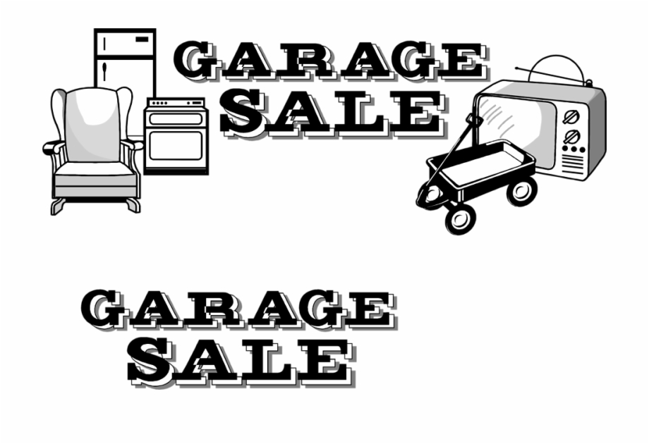 Garage sale garage.