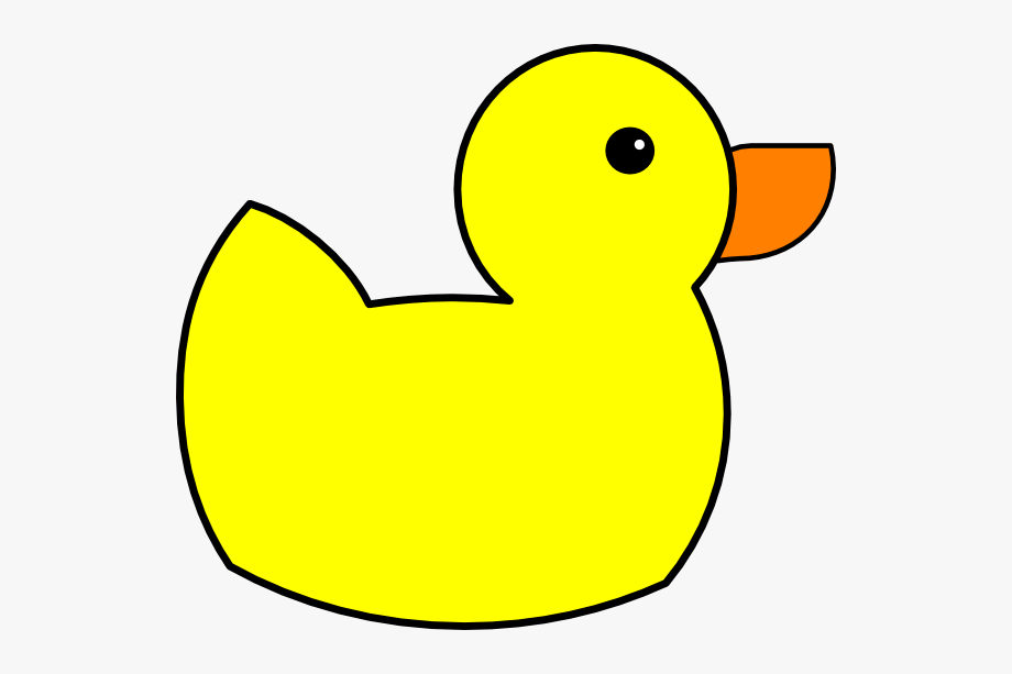 Yellow Duck Clip Art