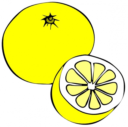 Yellow clipart free.