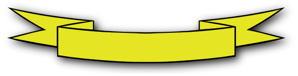 Yellow banner clip.