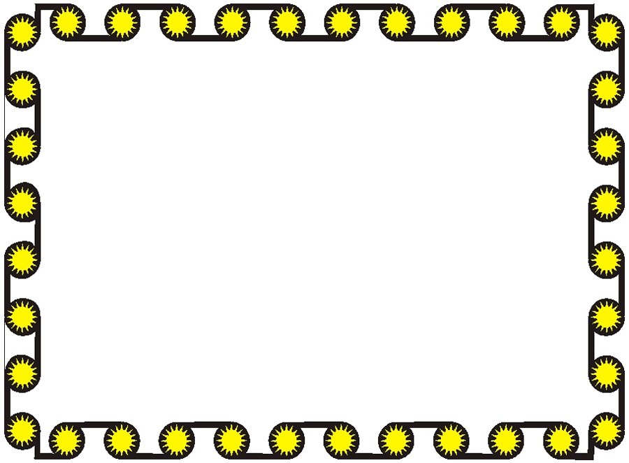 yellow clipart border
